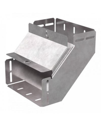 Угол вертикальный внутренний 90 градусов с крышкой Стандарт 200х100 Промрукав (PR16.0446) в Кемерово Аксессуары для лотков Pintop.ru