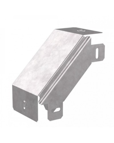 Угол вертикальный внешний 90 градусов с крышкой Стандарт 100х50 Промрукав (PR16.0451) в Кемерово Аксессуары для лотков Pintop.ru