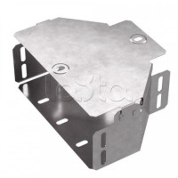 Переходник симметричный с крышкой Стандарт 200х100х80 Промрукав (PR16.0473)