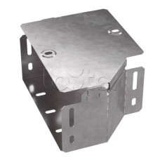 Переходник левый с крышкой Стандарт 200х150х100 Промрукав (PR16.0494)