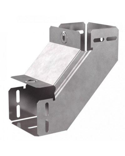 Угол вертикальный внутренний 90 градусов с крышкой Стандарт 100х80 Промрукав (PR16.0525) в Кемерово Аксессуары для лотков Pintop.ru