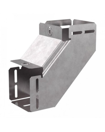 Угол вертикальный внутренний 90 градусов с крышкой Стандарт 100х100 Промрукав (PR16.0526) в Кемерово Аксессуары для кабель-канала Pintop.ru