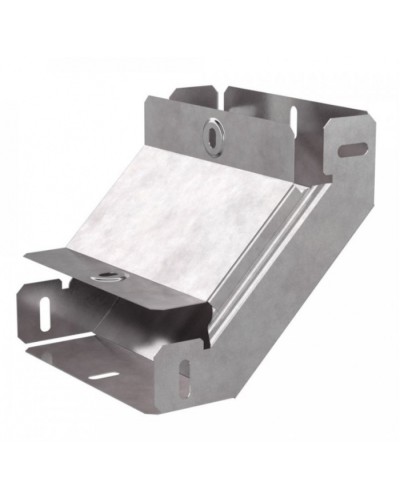 Угол вертикальный внутренний 90 градусов с крышкой Стандарт 150х50 Промрукав (PR16.0527) в Кемерово Аксессуары для лотков Pintop.ru