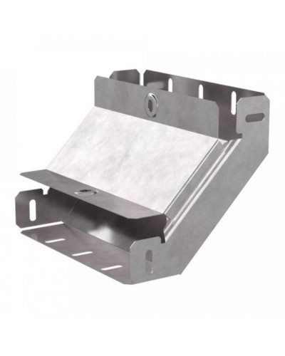 Угол вертикальный внутренний 90 градусов с крышкой Стандарт 200х50 Промрукав (PR16.0530) в Кемерово Аксессуары для лотков Pintop.ru