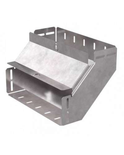 Угол вертикальный внутренний 90 градусов с крышкой Стандарт 300х100 Промрукав (PR16.0533) в Кемерово Аксессуары для лотков Pintop.ru