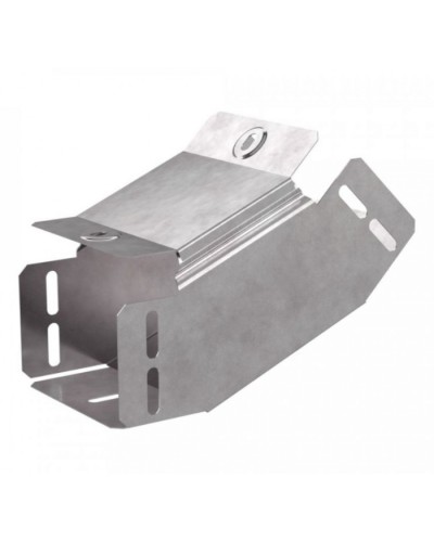 Угол вертикальный внутренний 45 градусов с крышкой Стандарт 100х80 Промрукав (PR16.0534) в Кемерово Аксессуары для лотков Pintop.ru