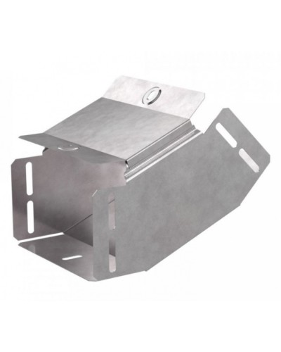 Угол вертикальный внутренний 45 градусов с крышкой Стандарт 150х100 Промрукав (PR16.0538) в Кемерово Аксессуары для лотков Pintop.ru