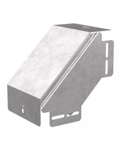 Угол вертикальный внешний 90 градусов с крышкой Стандарт 150х100 Промрукав (PR16.0547) в Кемерово Аксессуары для лотков Pintop.ru