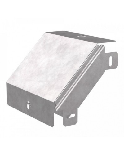 Угол вертикальный внешний 90 градусов с крышкой Стандарт 200х50 Промрукав (PR16.0548) в Кемерово Аксессуары для лотков Pintop.ru