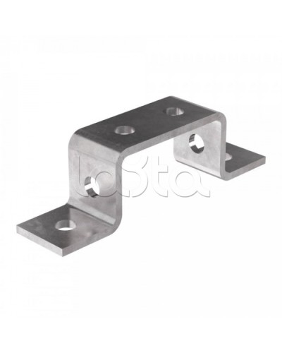 Пластина П-образная двойная 6 отверстий Промрукав (PR16.1123) в Кемерово Аксессуары для лотков Pintop.ru