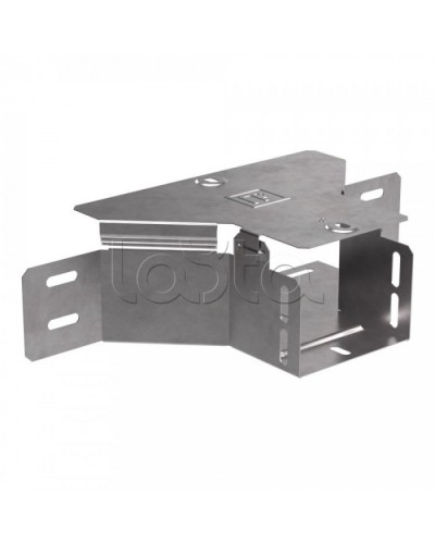 Ответвитель горизонтальный с крышкой Стандарт 100х80 Промрукав (PR16.1174) в Кемерово Аксессуары для лотков Pintop.ru