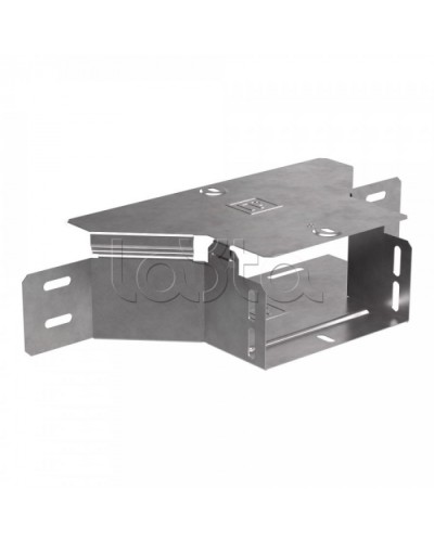 Ответвитель горизонтальный с крышкой Стандарт 150х80 Промрукав (PR16.1177) в Кемерово Аксессуары для лотков Pintop.ru