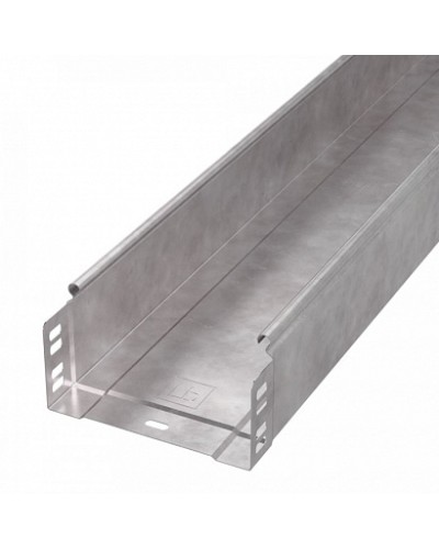 Лоток неперфорированный Стандарт HDZ 150х80х3000 (0,7 мм) (6 м/уп) Промрукав (PR16.1209) в Кемерово Кабельные лотки Pintop.ru