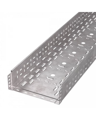 Лоток перфорированный Стандарт HDZ 300х100х3000 (0,8 мм) (6 м/уп) Промрукав (PR16.1235) в Кемерово Кабельные лотки Pintop.ru