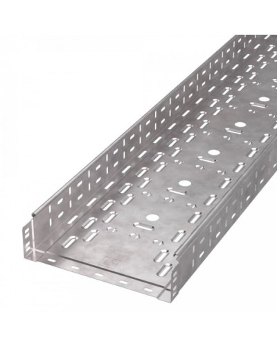 Лоток перфорированный Стандарт HDZ 300х80х3000 (0,8 мм) (6 м/уп) Промрукав (PR16.1237) в Кемерово Кабельные лотки Pintop.ru