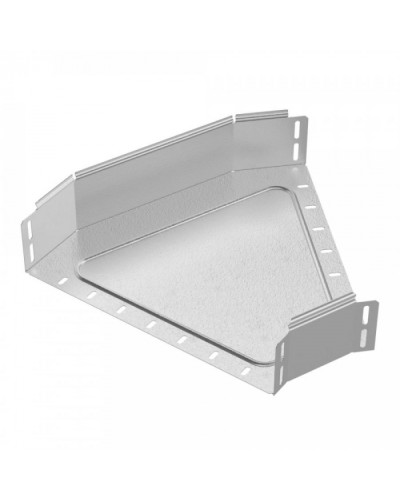 Угол горизонтальный 45 градусов Стандарт HDZ 400х100 Промрукав (PR16.1627) в Кемерово Аксессуары для лотков Pintop.ru