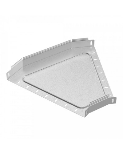 Угол горизонтальный 45 градусов Стандарт HDZ 400х50 Промрукав (PR16.1628) в Кемерово Аксессуары для лотков Pintop.ru