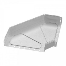 Угол горизонтальный 90 градусов Стандарт HDZ 400х80 Промрукав (PR16.1651)