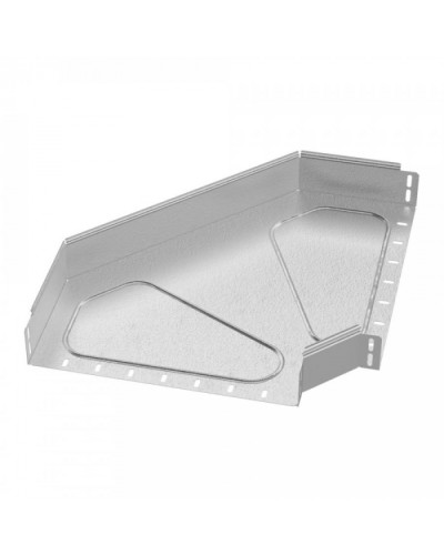 Угол горизонтальный 90 градусов Стандарт HDZ 400х80 Промрукав (PR16.1651) в Кемерово Аксессуары для лотков Pintop.ru