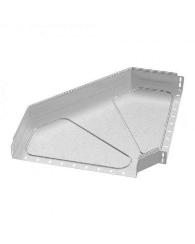 Угол горизонтальный 90 градусов Стандарт HDZ 500х80 Промрукав (PR16.1654) в Кемерово Аксессуары для лотков Pintop.ru