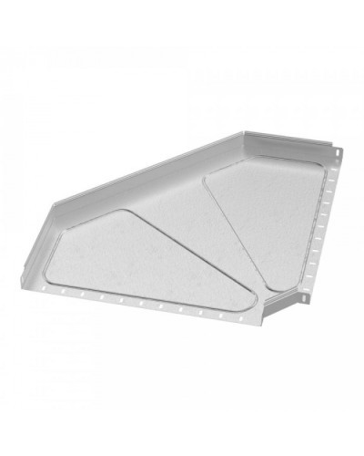 Угол горизонтальный 90 градусов Стандарт HDZ 600х50 Промрукав (PR16.1657) в Кемерово Аксессуары для лотков Pintop.ru