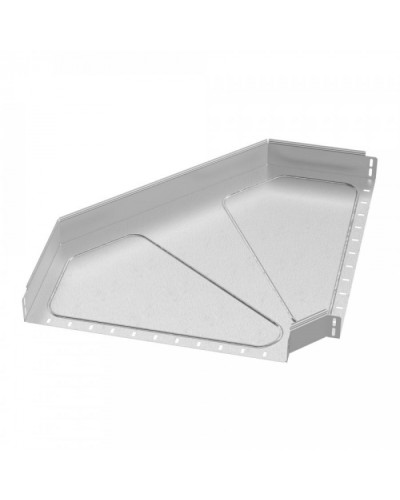 Угол горизонтальный 90 градусов Стандарт HDZ 600х80 Промрукав (PR16.1658) в Кемерово Аксессуары для лотков Pintop.ru