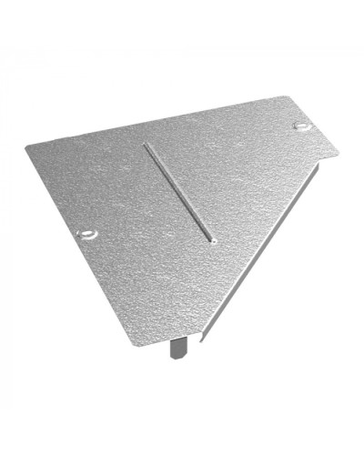 Крышка переходника левого Стандарт HDZ 400х150 Промрукав (PR16.1983) в Кемерово Аксессуары для лотков Pintop.ru