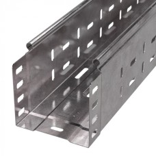 Лоток перфорированный Стандарт 100х100х3000 (1,0 мм) (6 м/уп) Промрукав (PR16.2297)