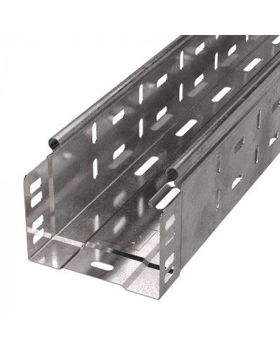 Лоток перфорированный Стандарт 100х80х3000 (1,0 мм) (6 м/уп) Промрукав (PR16.2298) в Кемерово Кабельные лотки Pintop.ru