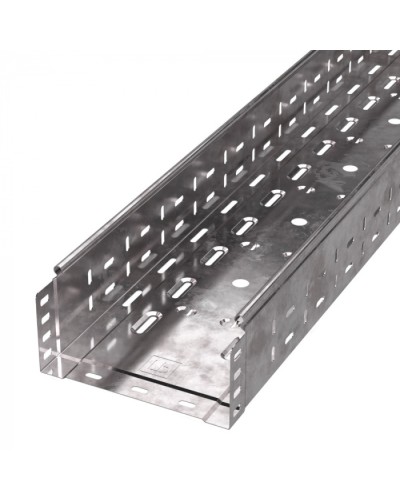 Лоток перфорированный Стандарт 200х100х3000 (1,0 мм) (6 м/уп) Промрукав (PR16.2302) в Кемерово Кабельные лотки Pintop.ru