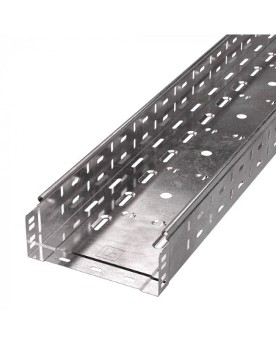Лоток перфорированный Стандарт 200х80х3000 (1,0 мм) (6 м/уп) Промрукав (PR16.2304) в Кемерово Кабельные лотки Pintop.ru