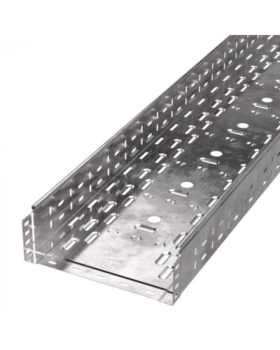 Лоток перфорированный Стандарт 300х100х3000 (1,0 мм) (6 м/уп) Промрукав (PR16.2305) в Кемерово Кабельные лотки Pintop.ru