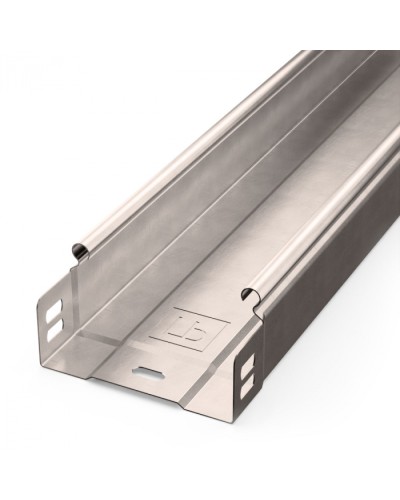 Лоток неперфорированный Стандарт INOX (AISI 409) 100х50х3000 (0,7 мм) (6 м/уп) Промрукав (PR16.2389) в Кемерово Кабельные лотки Pintop.ru