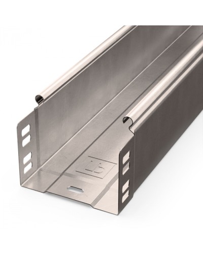 Лоток неперфорированный Стандарт INOX (AISI 409) 100х80х3000 (0,7 мм) (6 м/уп) Промрукав (PR16.2390) в Кемерово Кабельные лотки Pintop.ru