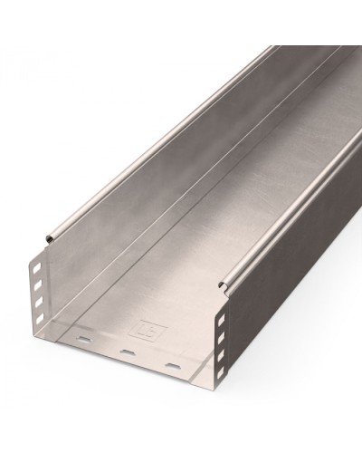 Лоток неперфорированный Стандарт INOX (AISI 409) 200х100х3000 (0,8 мм) (6 м/уп) Промрукав (PR16.2394) в Кемерово Кабельные лотки Pintop.ru