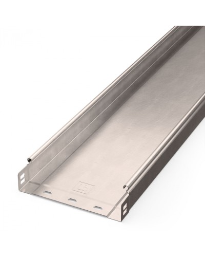 Лоток неперфорированный Стандарт INOX (AISI 409) 200х50х3000 (0,8 мм) (6 м/уп) Промрукав (PR16.2395) в Кемерово Кабельные лотки Pintop.ru