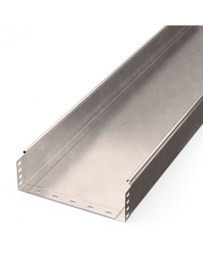 Лоток неперфорированный Стандарт INOX (AISI 409) 300х100х3000 (0,8 мм) (6 м/уп) Промрукав (PR16.2397) в Кемерово Кабельные лотки Pintop.ru