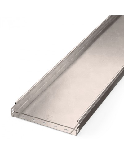 Лоток неперфорированный Стандарт INOX (AISI 409) 300х50х3000 (0,8 мм) (6 м/уп) Промрукав (PR16.2398) в Кемерово Кабельные лотки Pintop.ru