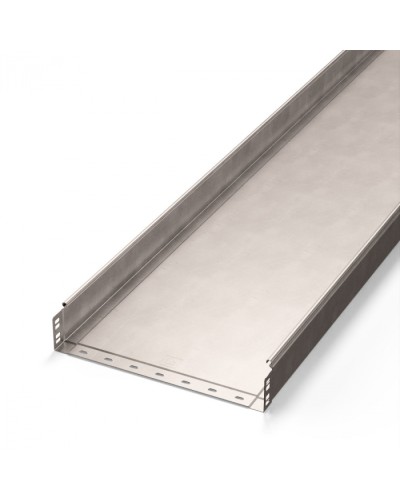 Лоток неперфорированный Стандарт INOX (AISI 409) 400х80х3000 (1,0 мм) (6 м/уп) Промрукав (PR16.2402) в Кемерово Кабельные лотки Pintop.ru