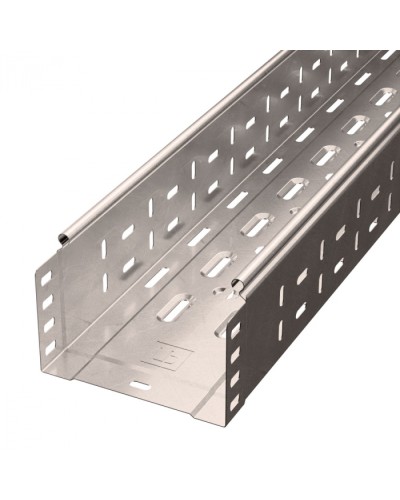 Лоток перфорированный Стандарт INOX (AISI 409) 150х100х3000 (0,7 мм) (6 м/уп) Промрукав (PR16.2413) в Кемерово Кабельные лотки Pintop.ru