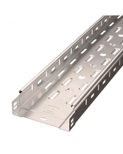 Лоток перфорированный Стандарт INOX (AISI 409) 150х50х3000 (0,7 мм) (6 м/уп) Промрукав (PR16.2414) в Кемерово Кабельные лотки Pintop.ru