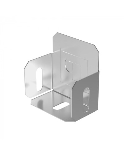 Заглушка лотка Стандарт INOX (AISI 304) 50х50 Промрукав (PR16.2490) в Кемерово Аксессуары для лотков Pintop.ru