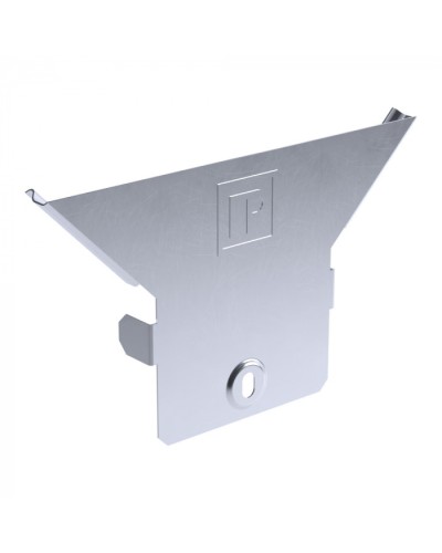 Крышка ответвителя вертикального Стандарт INOX (AISI 316) 100 Промрукав (PR16.2589) в Кемерово Аксессуары для лотков Pintop.ru