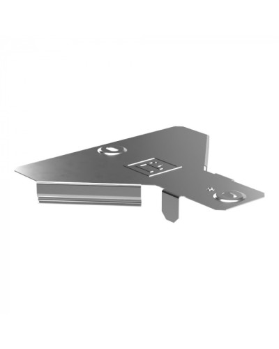 Крышка ответвителя горизонтального Стандарт INOX (AISI 304) 50 Промрукав (PR16.2649) в Кемерово Аксессуары для лотков Pintop.ru