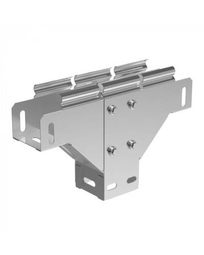Ответвитель Т-образный вертикальный Стандарт INOX (AISI 304) 50х50 Промрукав (PR16.2717) в Кемерово Аксессуары для лотков Pintop.ru