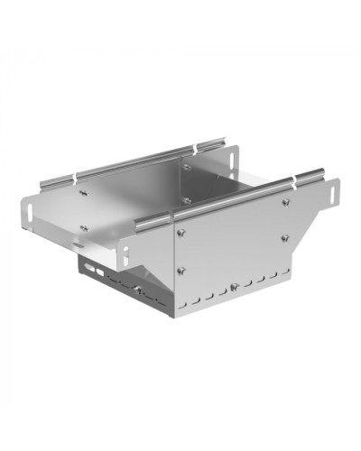 Ответвитель Т-образный вертикальный Стандарт INOX (AISI 304) 200х50 Промрукав (PR16.2724) в Кемерово Аксессуары для лотков Pintop.ru