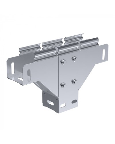 Ответвитель Т-образный вертикальный Стандарт INOX (AISI 316) 50х50 Промрукав (PR16.2747) в Кемерово Аксессуары для лотков Pintop.ru