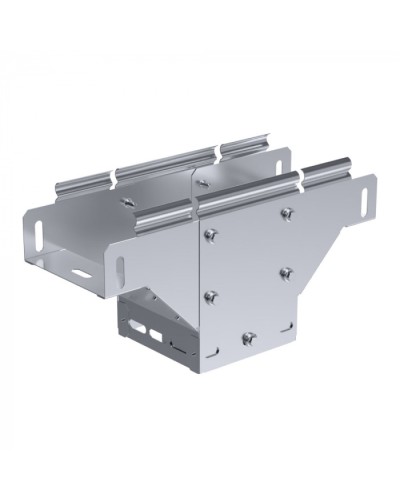 Ответвитель Т-образный вертикальный Стандарт INOX (AISI 316) 100х50 Промрукав (PR16.2748) в Кемерово Аксессуары для лотков Pintop.ru