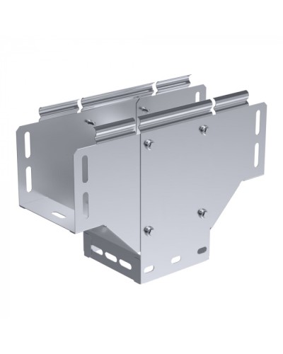 Ответвитель Т-образный вертикальный Стандарт INOX (AISI 316) 100х100 Промрукав (PR16.2750) в Кемерово Аксессуары для лотков Pintop.ru