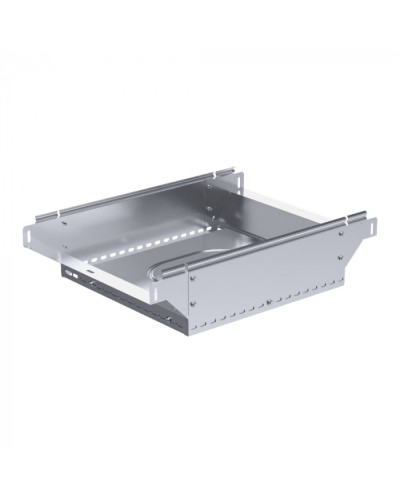 Ответвитель Т-образный вертикальный Стандарт INOX (AISI 316) 400х80 Промрукав (PR16.2761) в Кемерово Аксессуары для лотков Pintop.ru